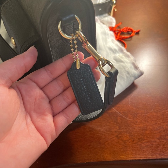 COACH Pennie Signature Canvas Women's Crossbody Bag with Coin Case - Brown/Black - Picture 11 of 15